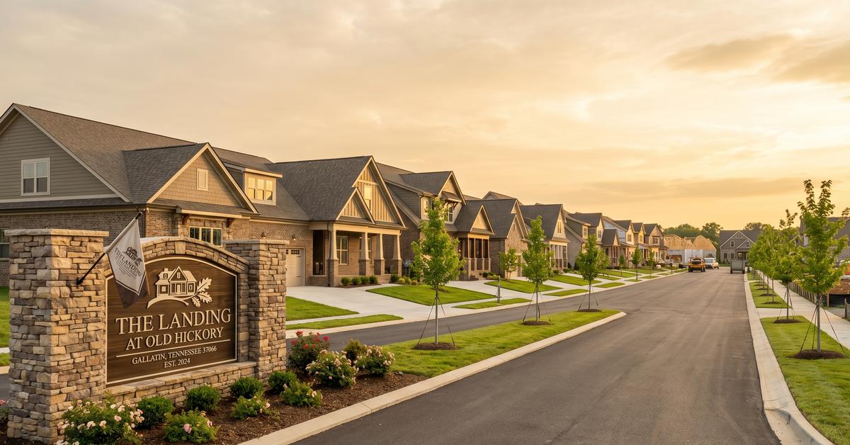Real estate agent reviewing Gallatin TN neighborhood options under 425000 with buyers 37066 Sumner County