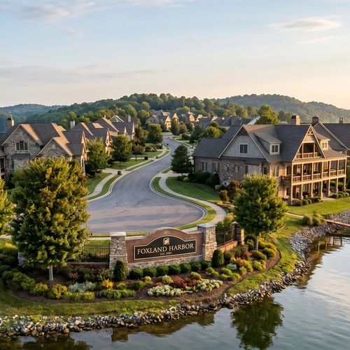 Foxland Harbor Gallatin TN | Waterfront Homes on Old Hickory Lake from $462,000