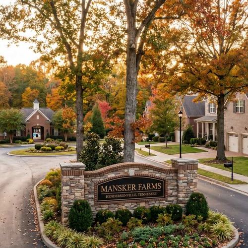 Mansker Farms Hendersonville TN | Beech Zone Homes from $351,000