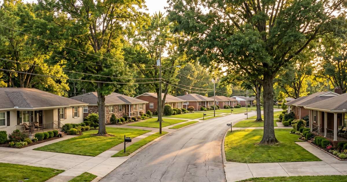 rolling-acres-hendersonville-tn-1960s-brick-ranch-homes-street
