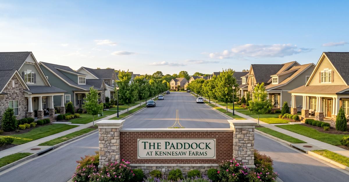the-paddock-kennesaw-farms-gallatin-tn-entrance-sign