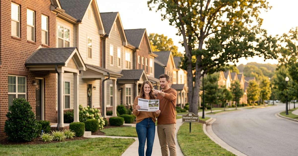 New townhomes at The Towns at Red River in Gallatin TN 37066 near downtown