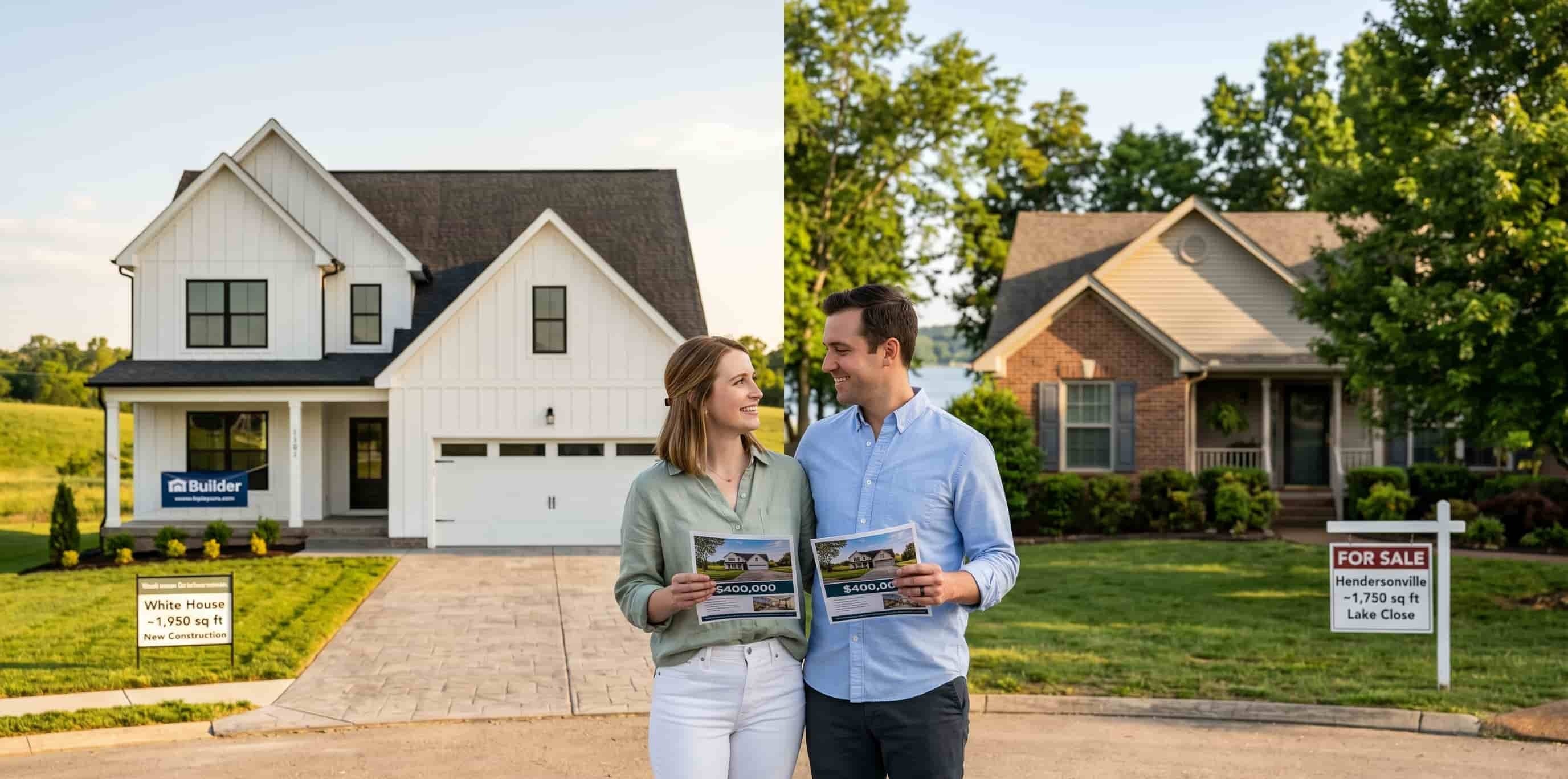 White House TN vs. Hendersonville TN What $400,000 Gets You in Each Sumner County City