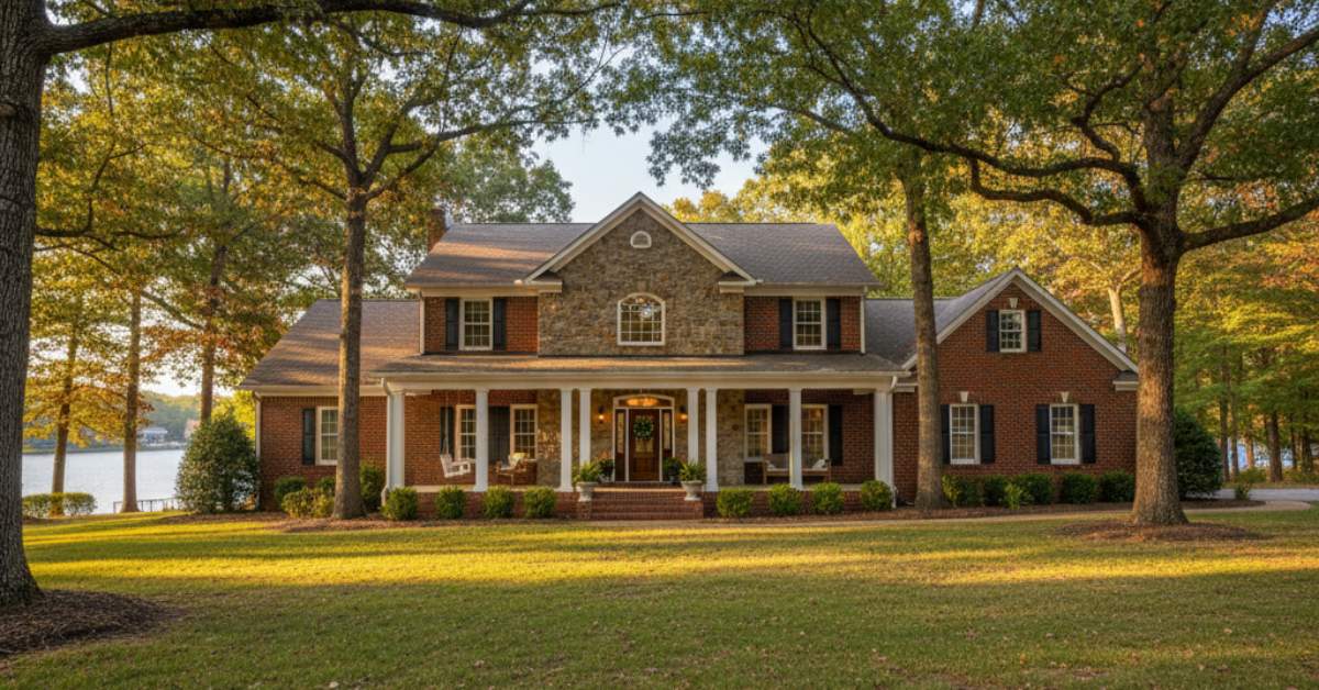 Residential homes on interior lot in Cherokee Woods Hendersonville TN 37075 Indian Lake school zone