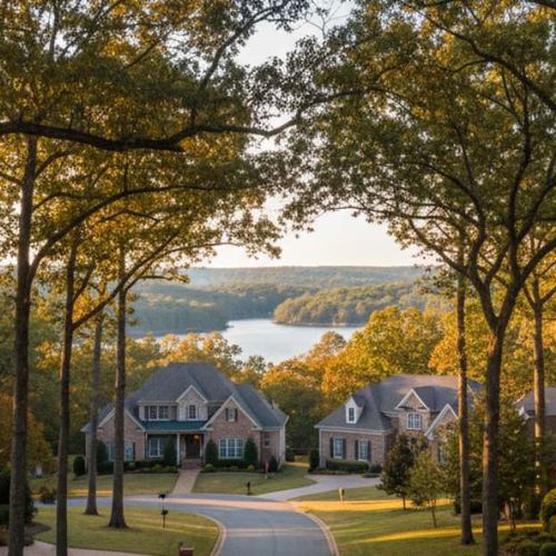 Cherokee Woods Hendersonville TN: Old Hickory Lake Waterfront and Non-Waterfront Homes, $617K Median, No HOA