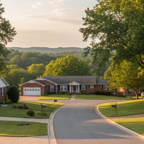 Delray Park Hendersonville TN: No-HOA Ranch Homes Near Old Hickory Lake, $444K Median, 19% Year-Over-Year Gain