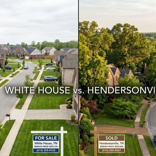 Why the Same Budget Goes Further in White House TN Than Hendersonville Right Now