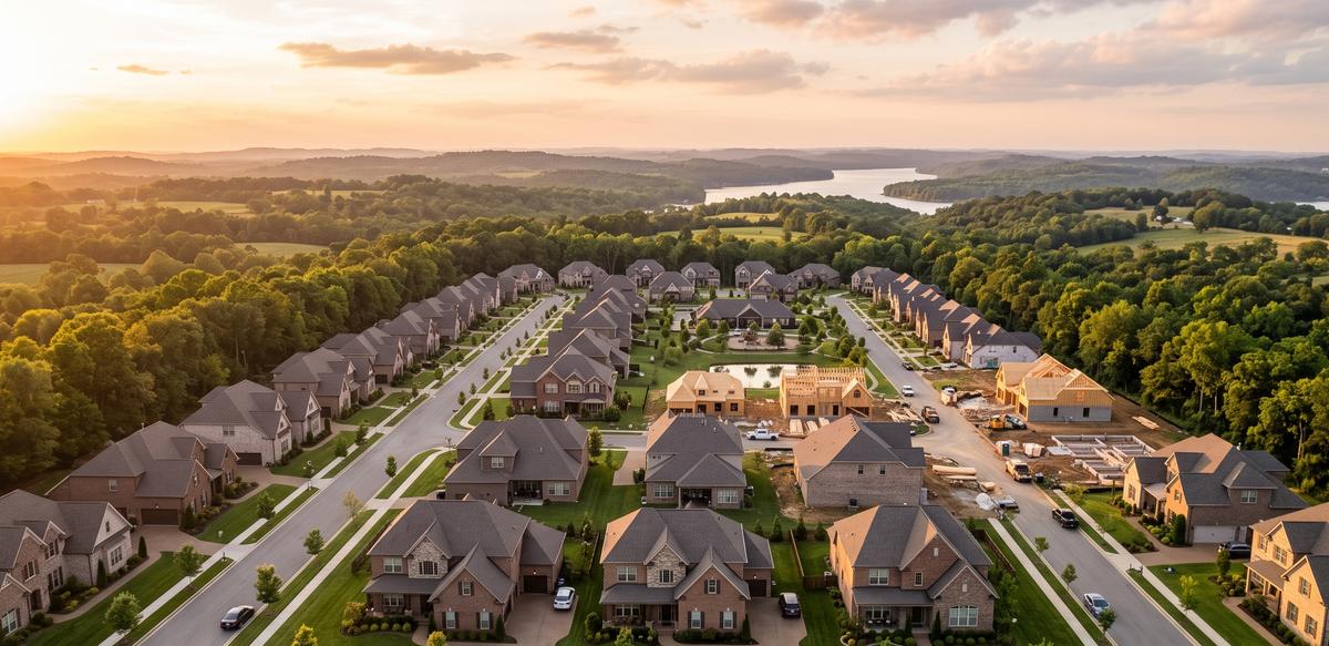 best-neighborhoods-gallatin-tn-aerial-new-construction-2026