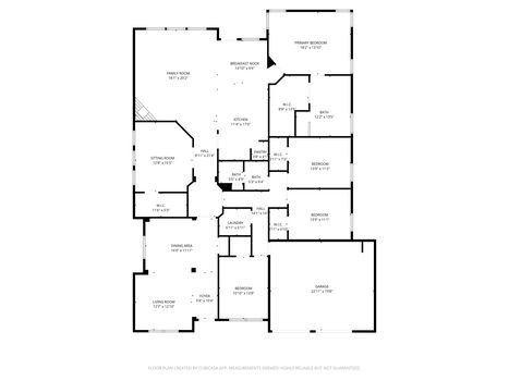 1-2D Floor Plan for 3426 Summer Ranch Drive (1)