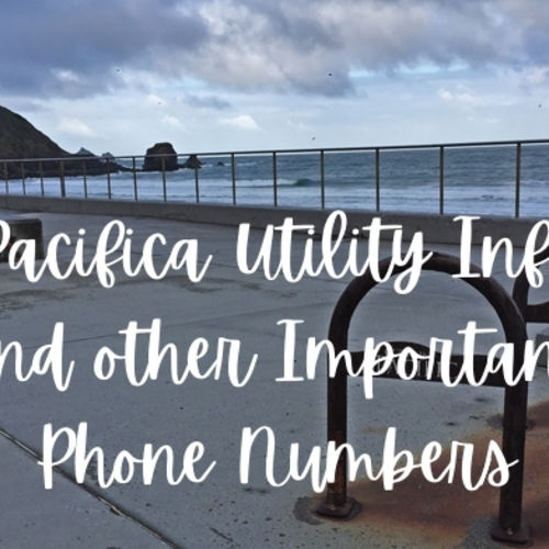 Pacifica Utility Contact Info and Important Numbers