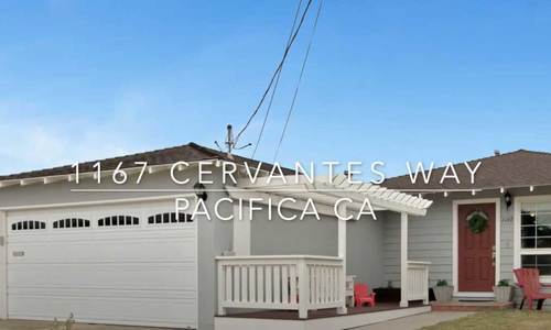 1167 Cervantes Way Pacifica CA Home for Sale