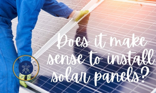 Does it make sense to install solar panels?