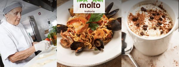 Molto Trattoria, Italian Homemade Cuisine & Pizza