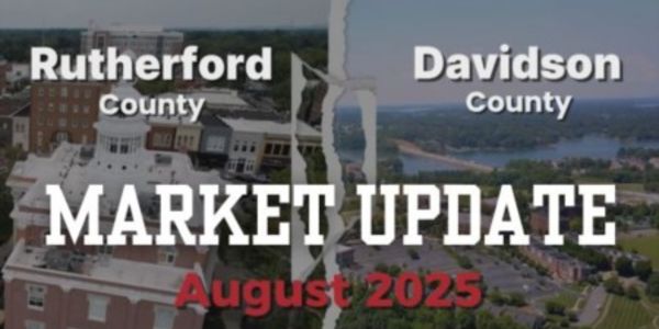Middle Tennessee Real Estate Market Update – August &hellip;