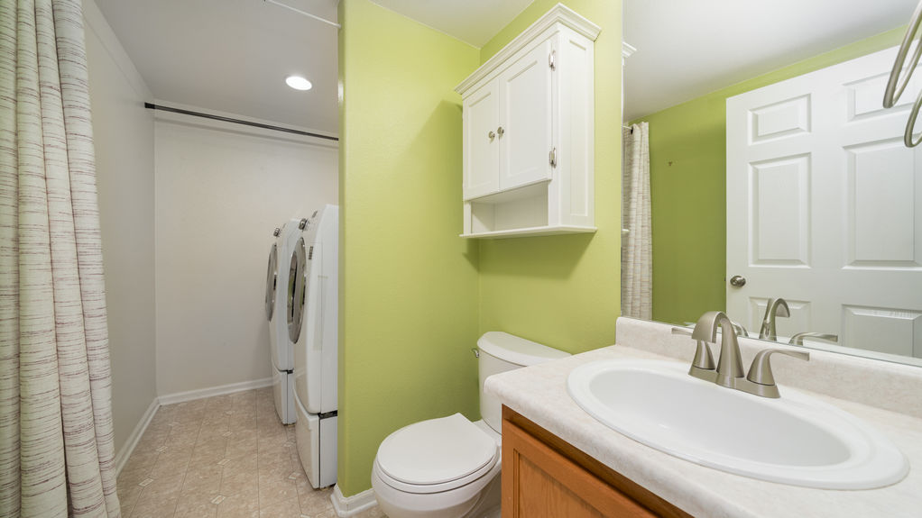 Cabriolet- Main Level Bathroom and Laundry