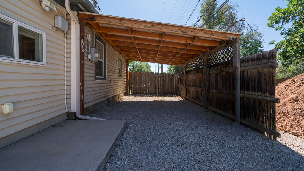 1215 Colorado- Carport