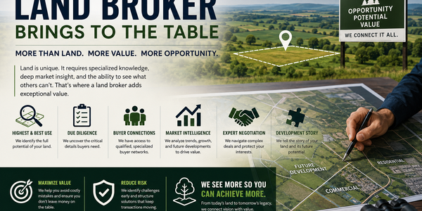 Why Work With a Land Broker?