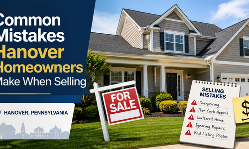 Common Mistakes Hanover Homeowners Make When Selling