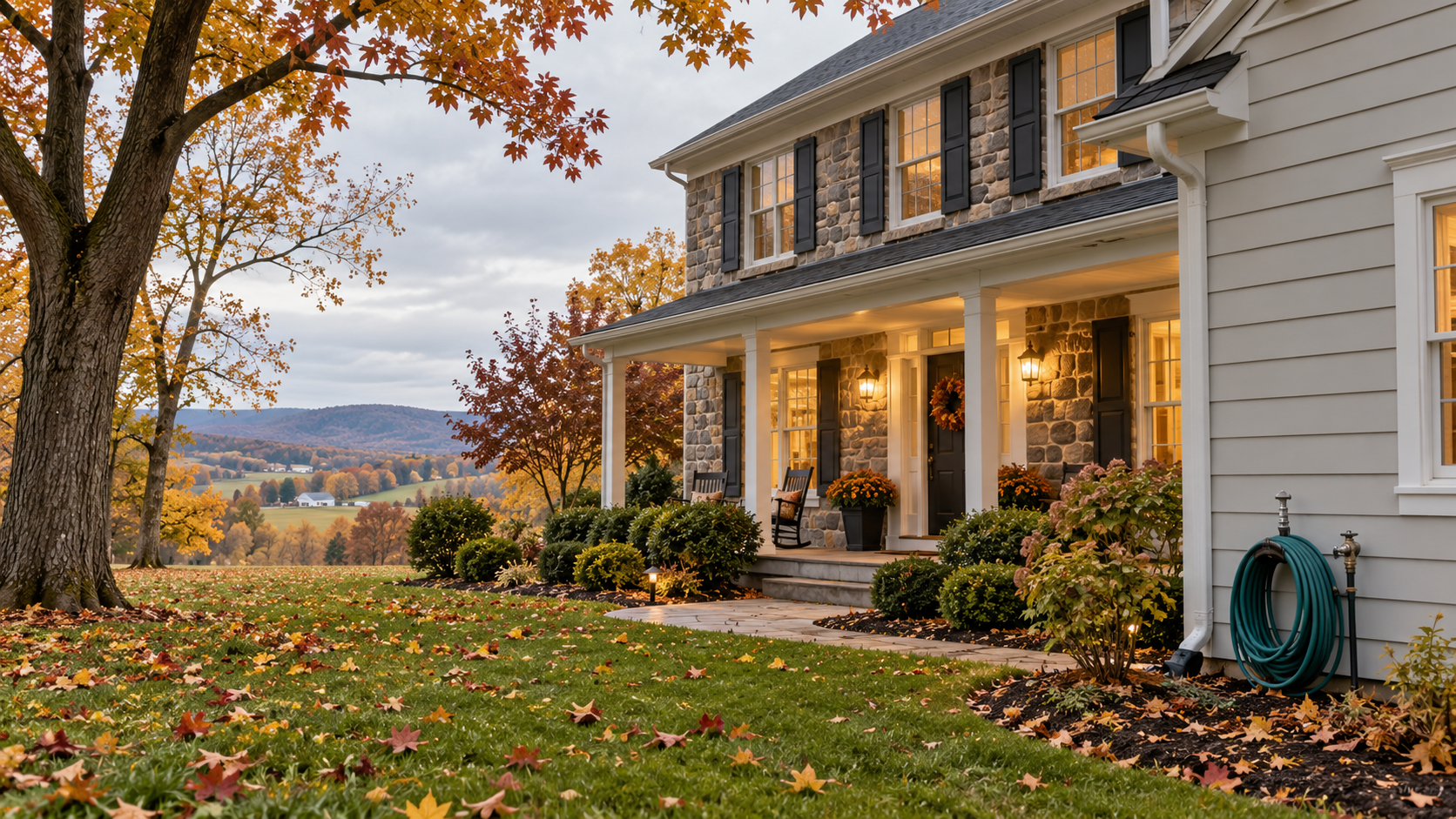 Pennsylvania Home Ready for First Frost