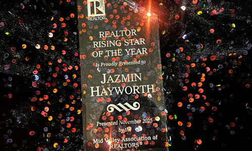 Jazmin Awarded MVAR’s 2025 Rising Star Award