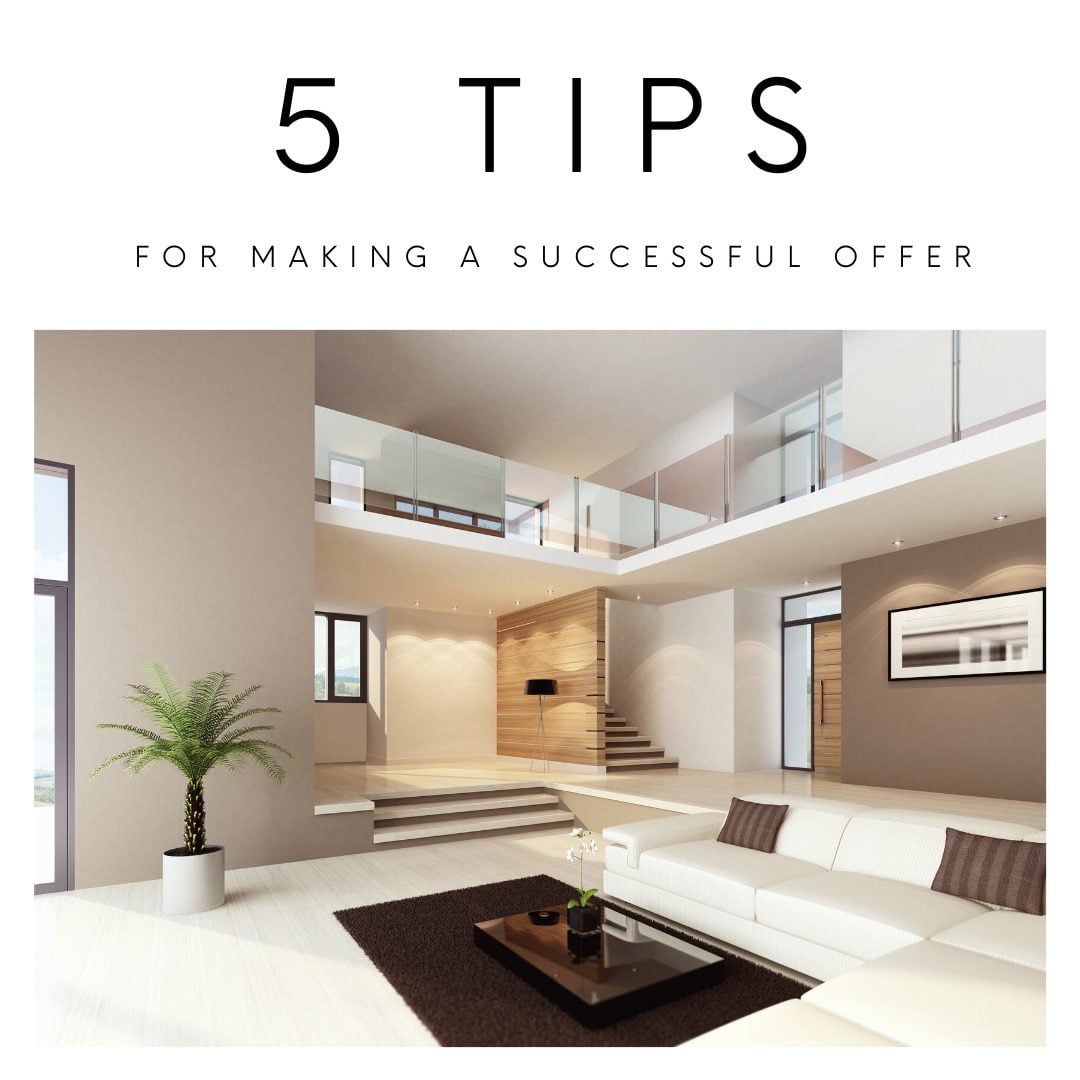 5 tips for making a successful offer
