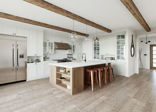 traditional-white-kitchen-island