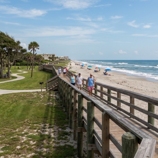 The Indialantic Boardwalk