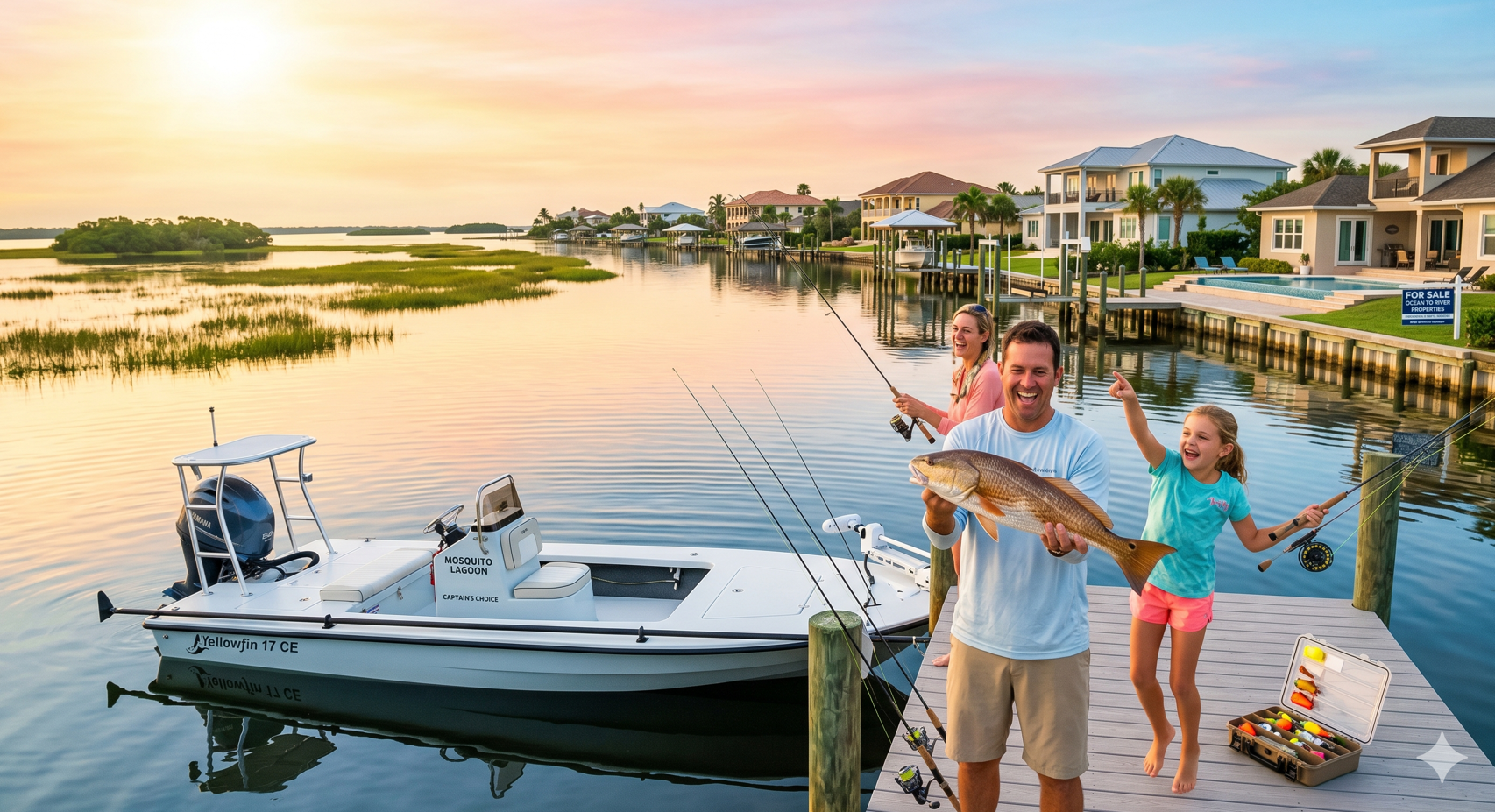 mosquito-lagoon-summer-fishing-waterfront-homes
