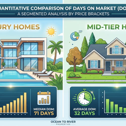 Average Time-on-Market: Luxury vs. Mid-Tier Homes