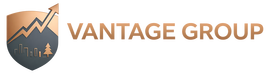 Vantage Group Real Estate Logo Horizontal white