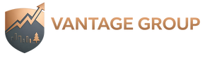 Vantage Group Real Estate Logo Horizontal white