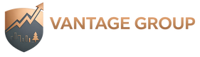 Vantage Group Real Estate Logo Horizontal white