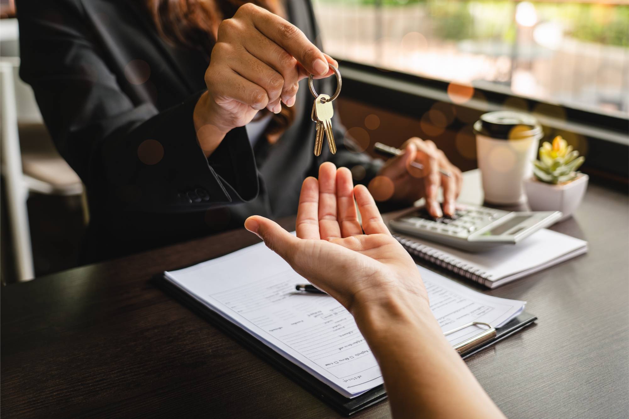 real estate key exchange