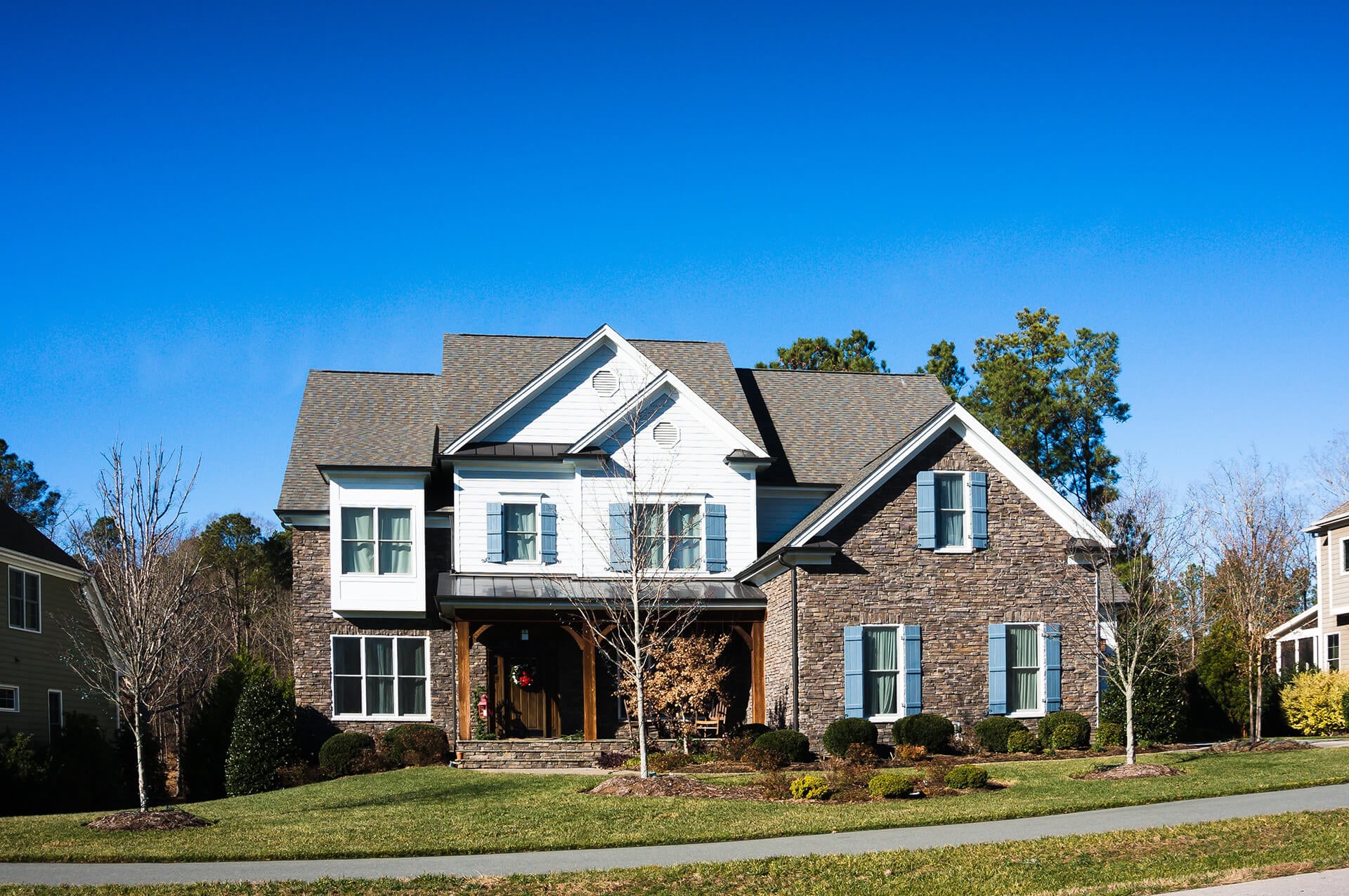 Single family house in North Carolina.