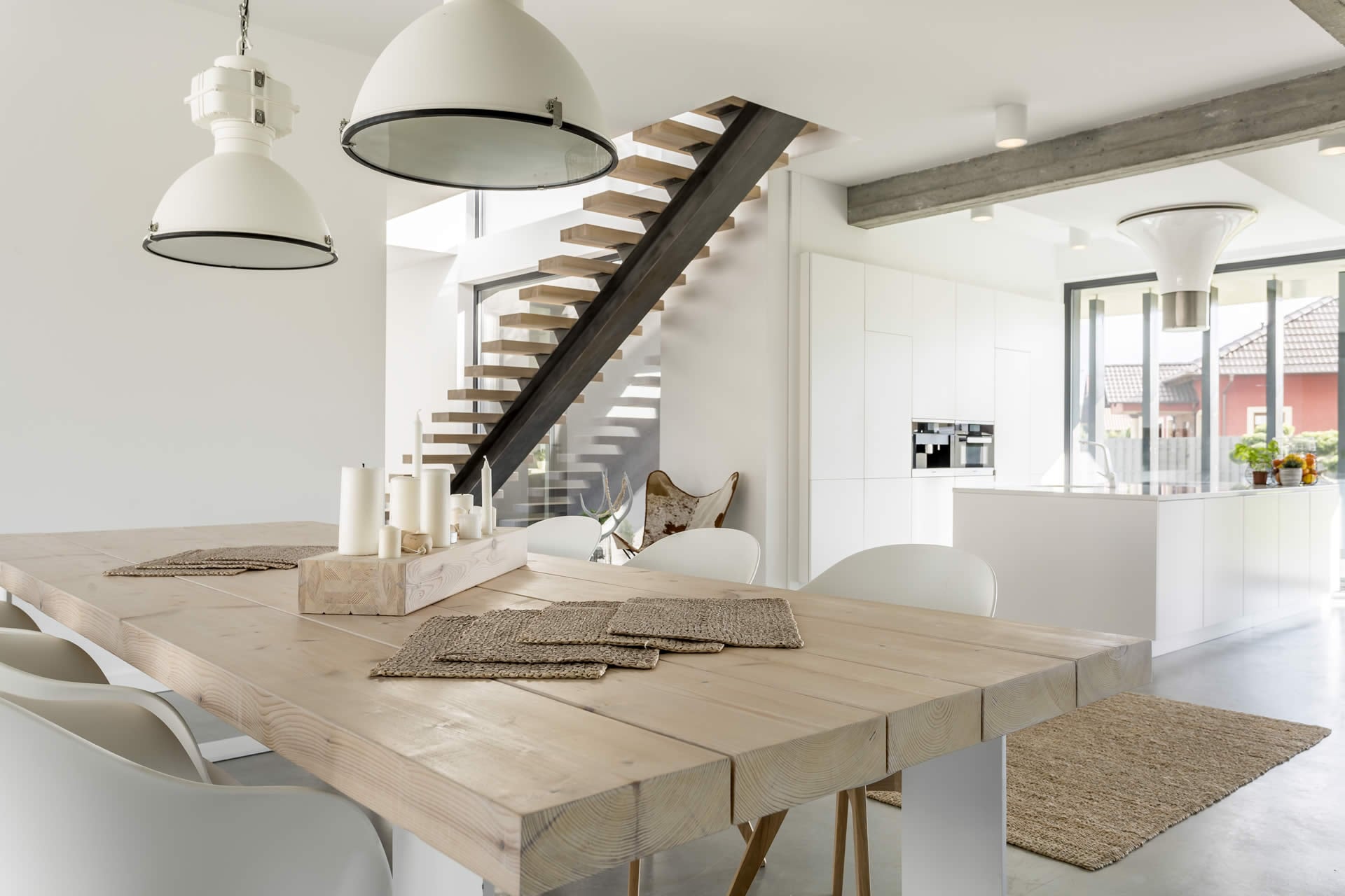 Luxury real estate interior
