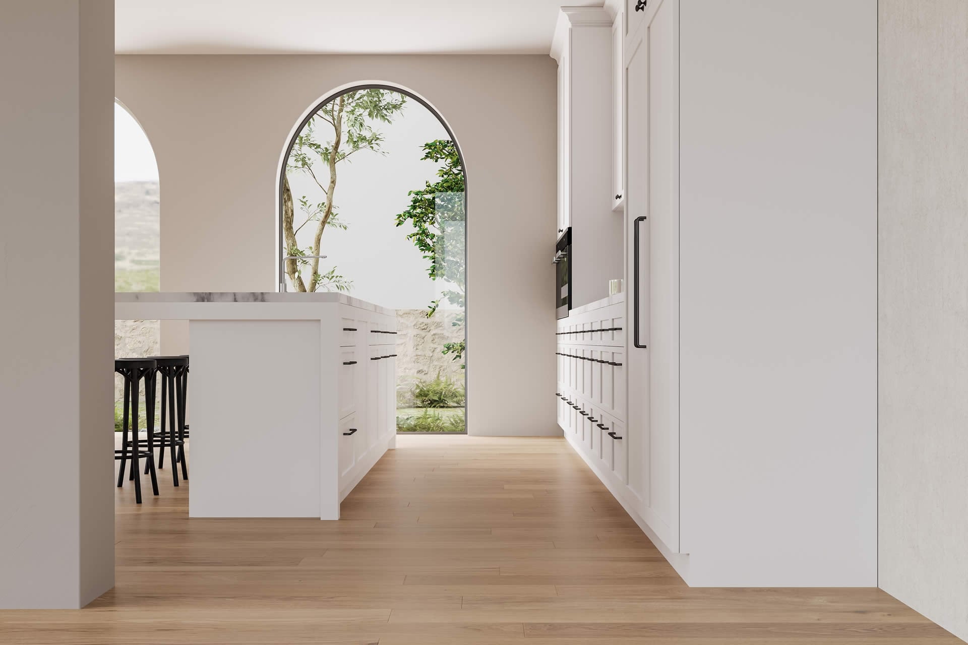 Luxury real estate interior