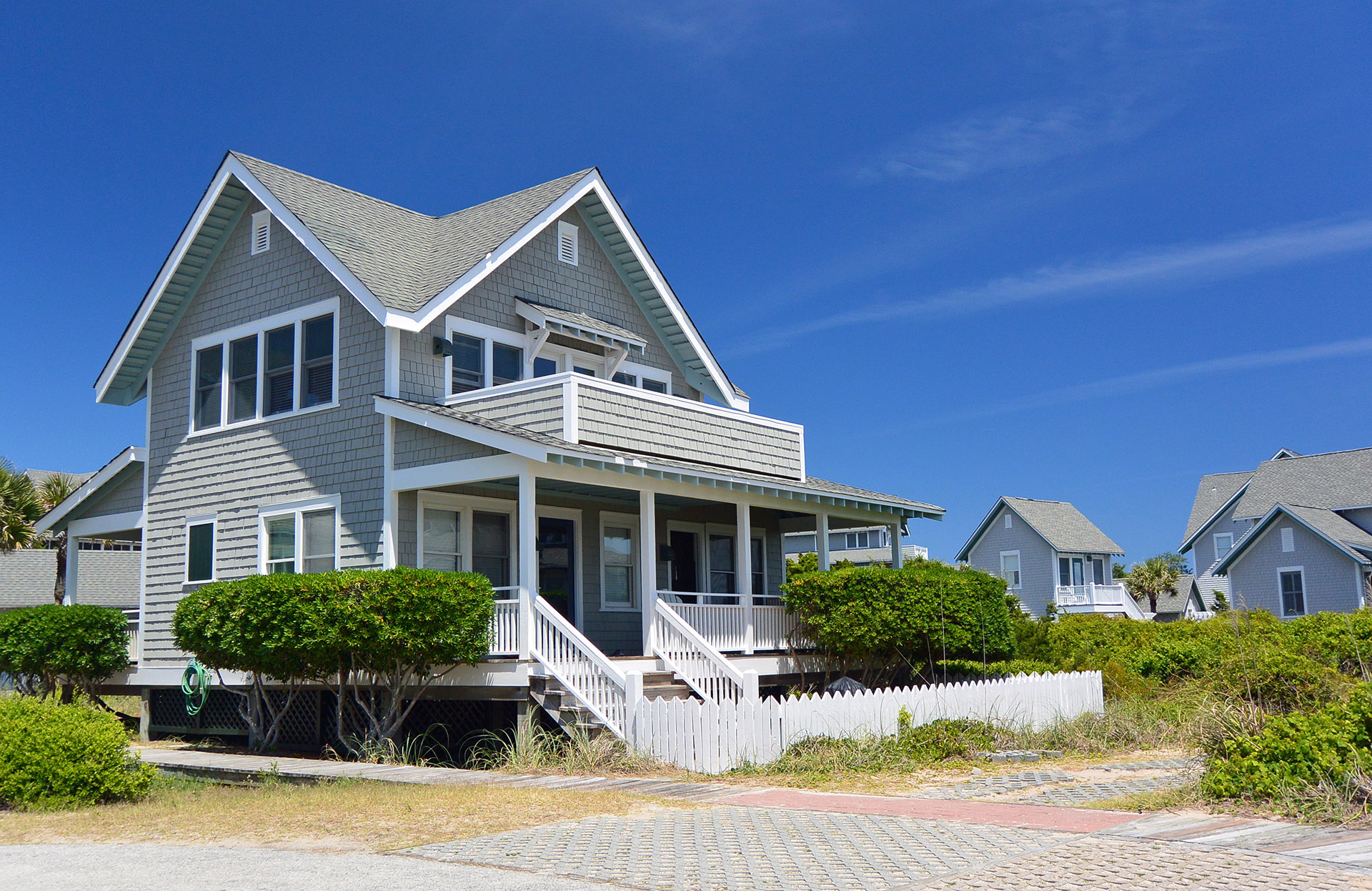 Group,Of,Beach,Houses,,Bald,Head,Island,,North,Carolina