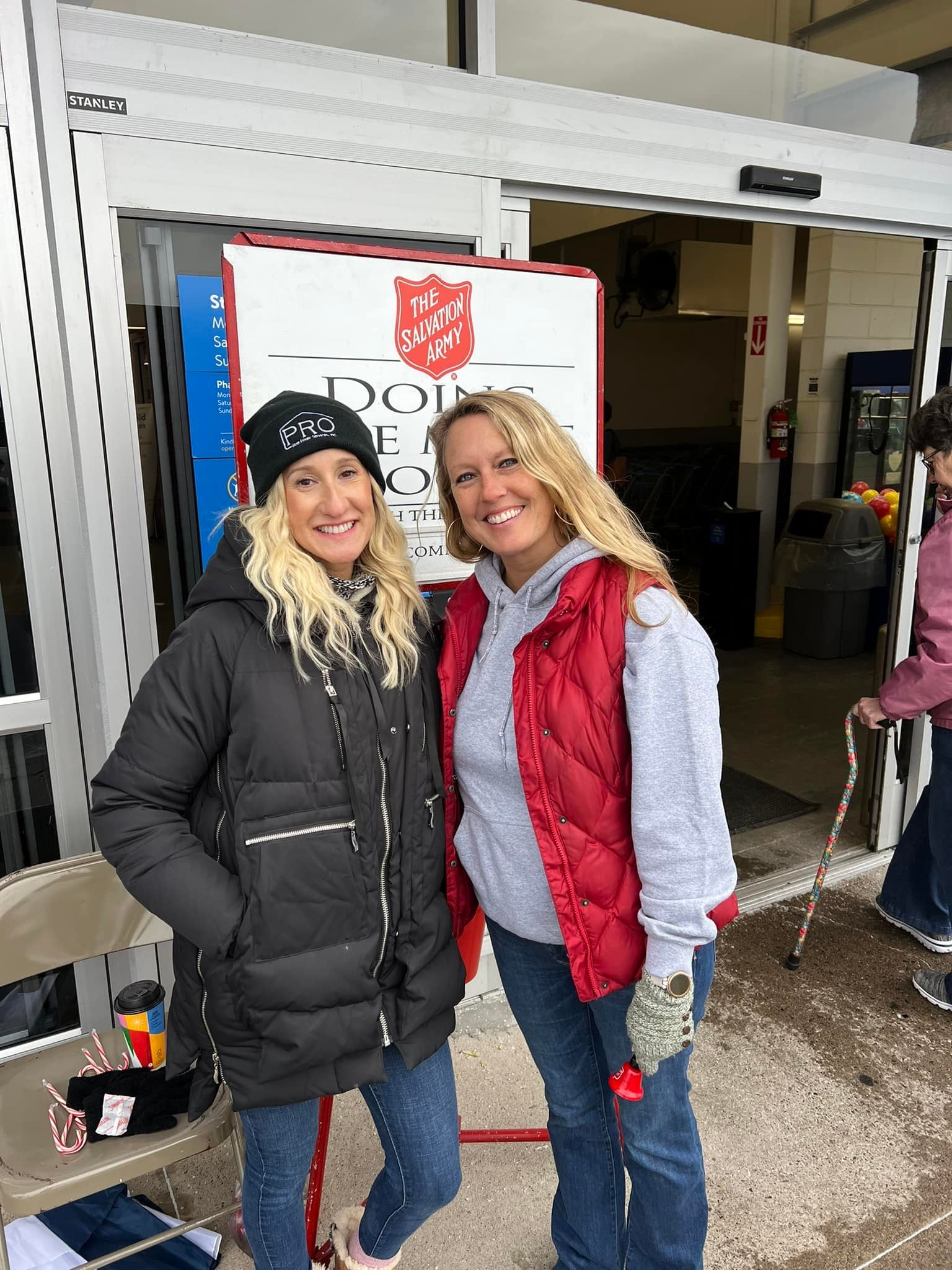 Pro real estate Team Members on event of the salvation army