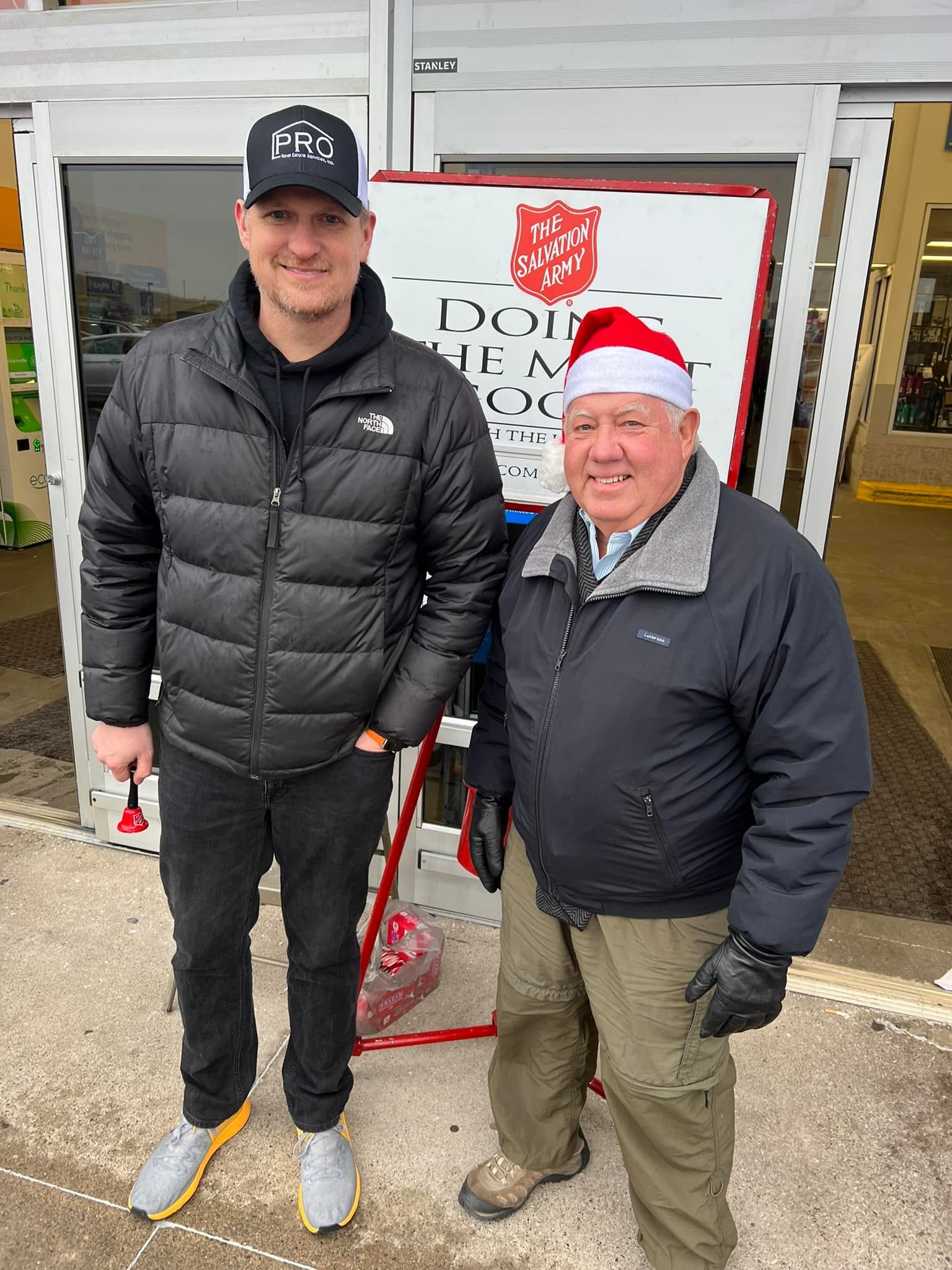 Pro real estate Team Members, salvation army event