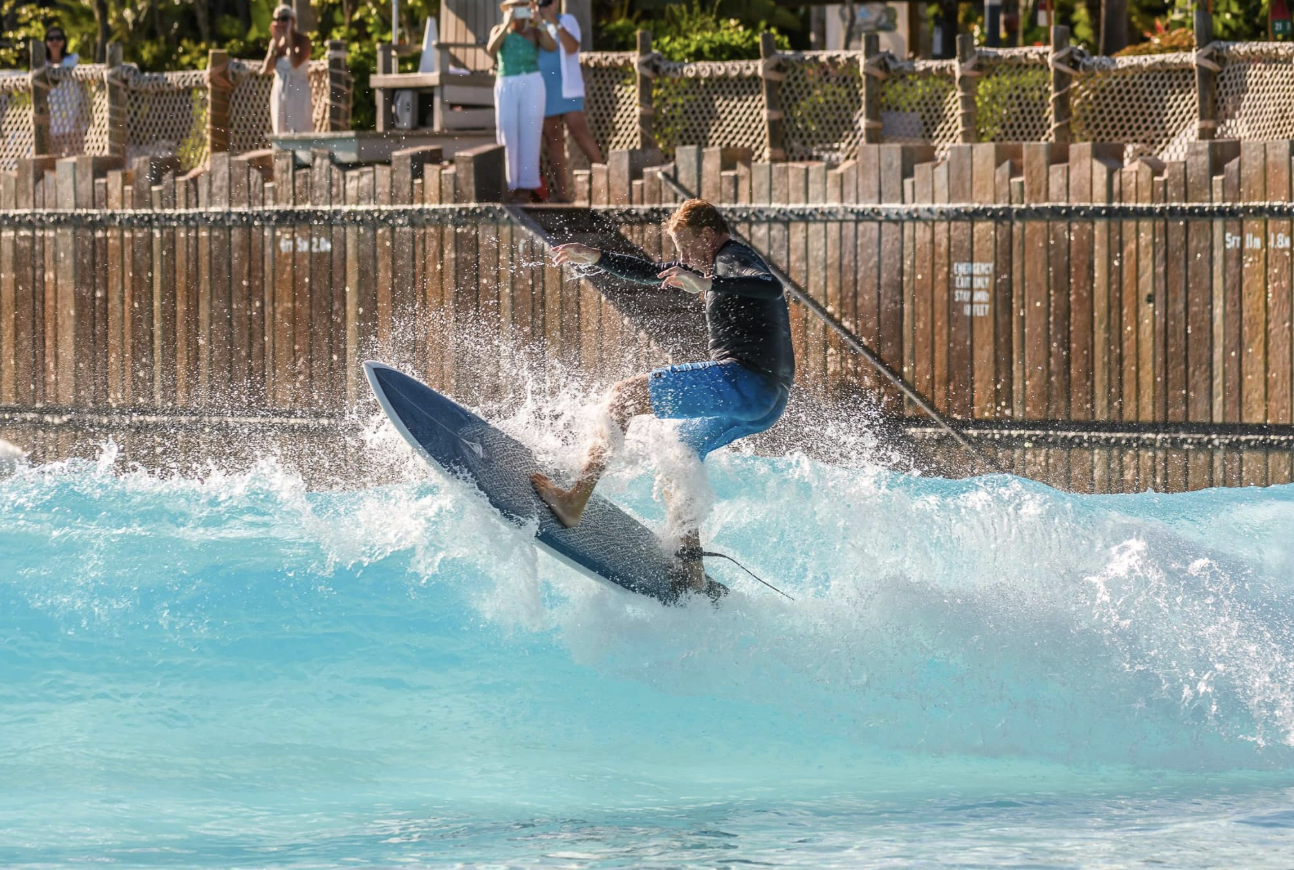 Bobby Freeman surfing on Florida’s Space Coast reflecting his lifelong beach lifestyle connection