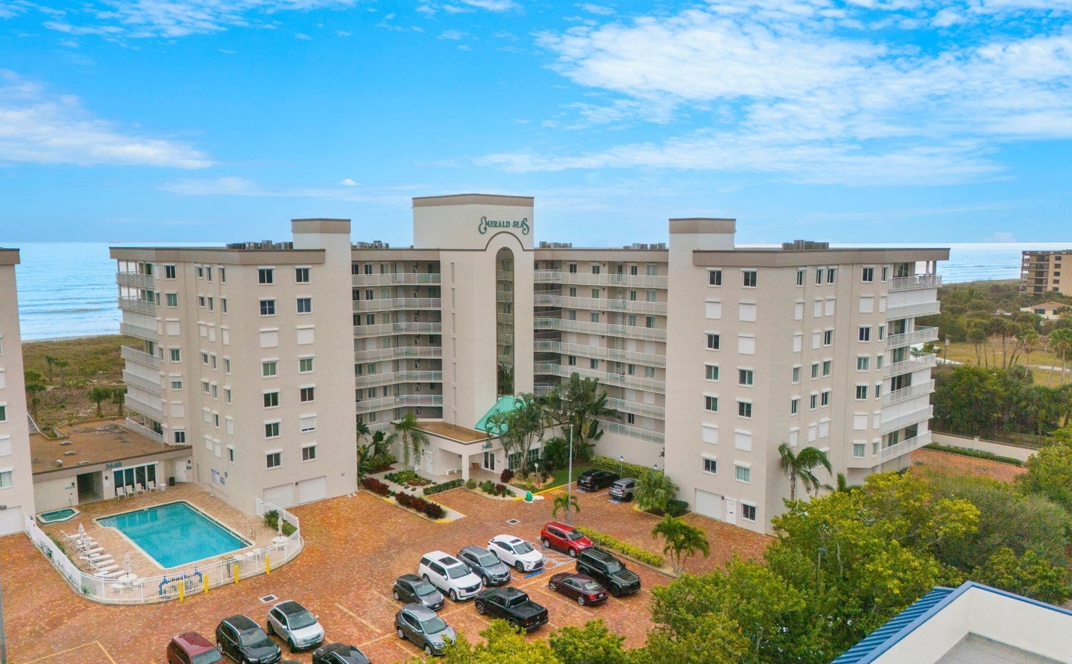 Emerald Seas oceanfront condo Cocoa Beach Florida Bobby Freeman McCoy Freeman Group