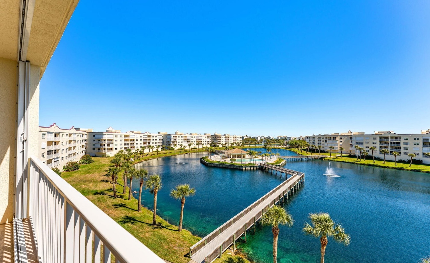 Solana Lake Cape Canaveral condo views