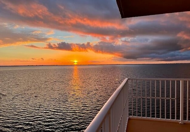 Solana on the River Cape Canaveral condo sunset view Bobby Freeman McCoy Freeman Group