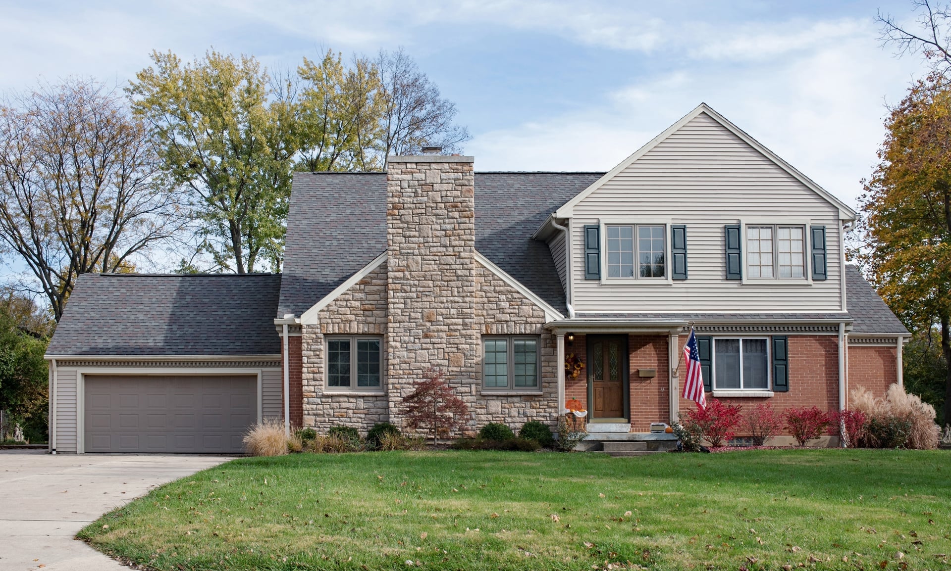 House-with-Large-Stone-Fireplace-Chimney