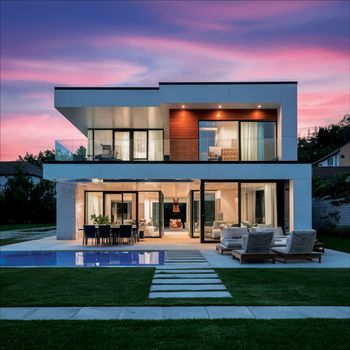 photo of new luxury house design