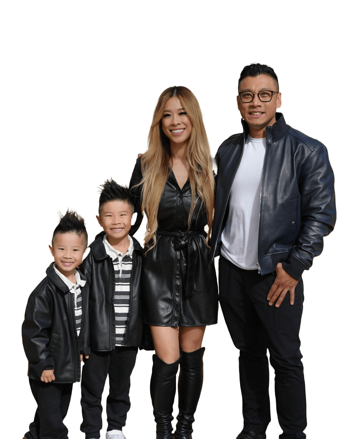 Ronny Hui Family in the park