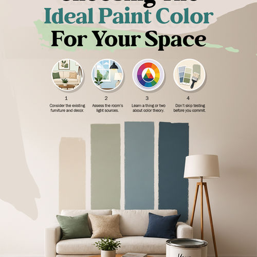 A Simple Guide To Choosing The Ideal Paint Color For Your Space