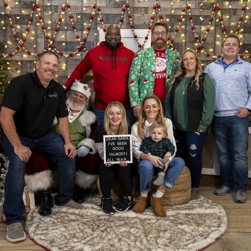 Take Action Realty’s Festive Photo Session with Santa