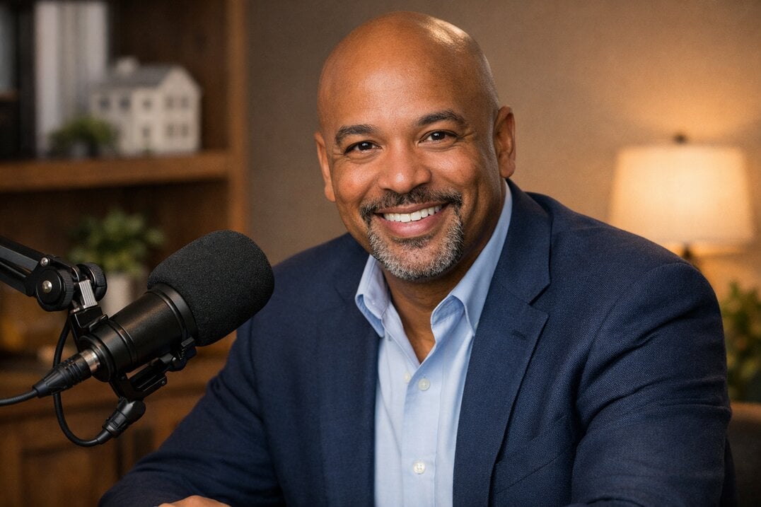 Christopher Brown real estate developer broker author speaking on podcast about new construction opportunities