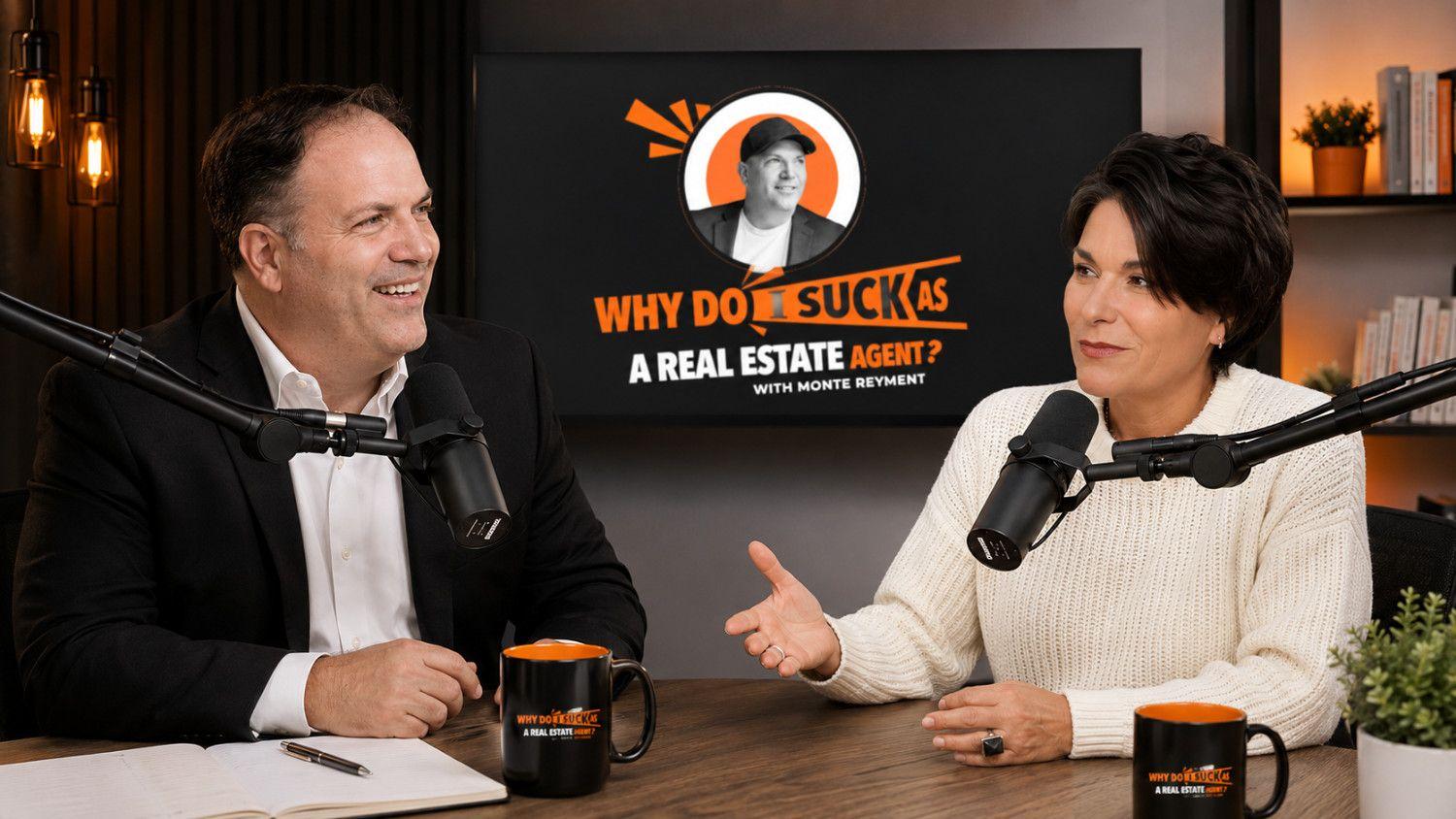 Debbi DiMaggio speaks with Monte Reyment for the podcast, Why Do I Suck as a Real Estate Agent